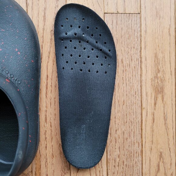 Halloween Crocs Clog On The Clock Work Slipon Food Service Shoe Red Splatter - Picture 12 of 14